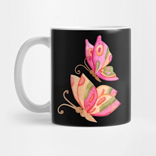 Butterfly Batik pattern Mug